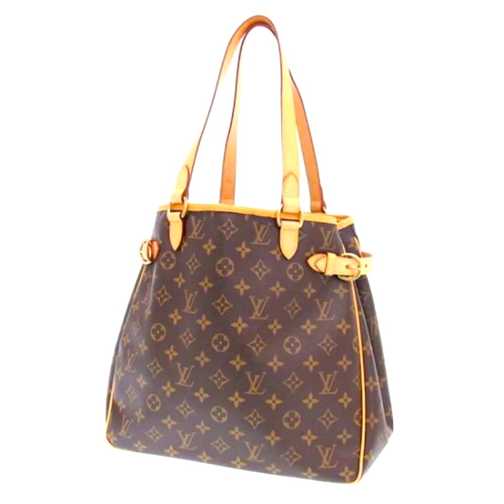 Louis Vuitton BATTIGNOLES Brown Monogram Canvas Tote